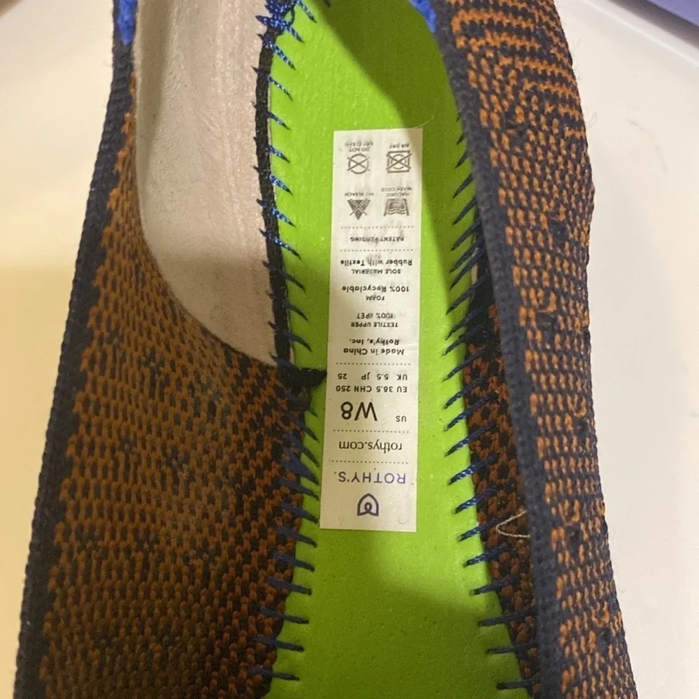 Rothy’s Sienna Dot Loafers size 8